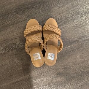 DV by Dolce Vita Beige Braided Sandals